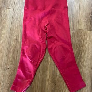 Lululemon Capri Crop Compression Ribbed Leggings Athleisure Gym Yoga Running 4